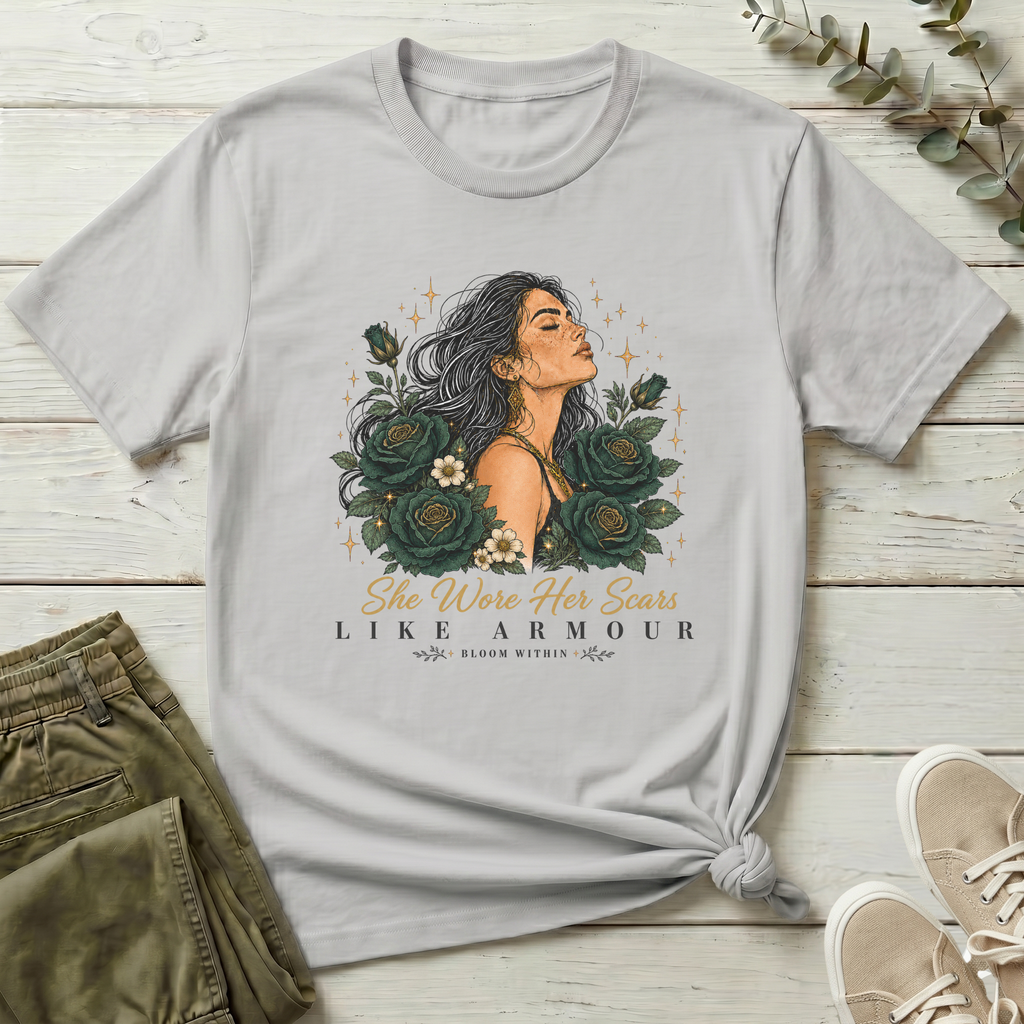 She Wore Her Scares Like Armour | Bloom Within