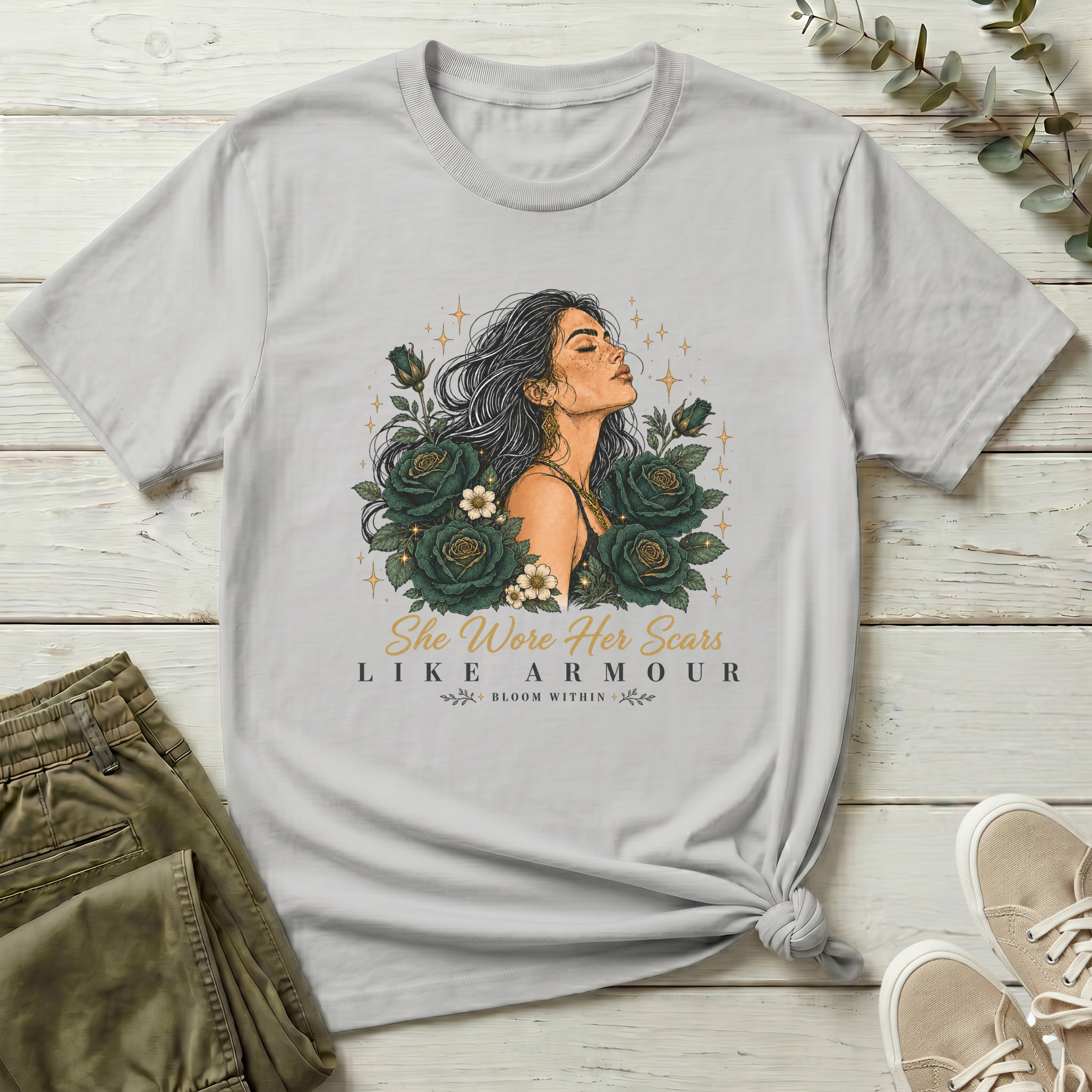 She Wore Her Scares Like Armour | Bloom Within