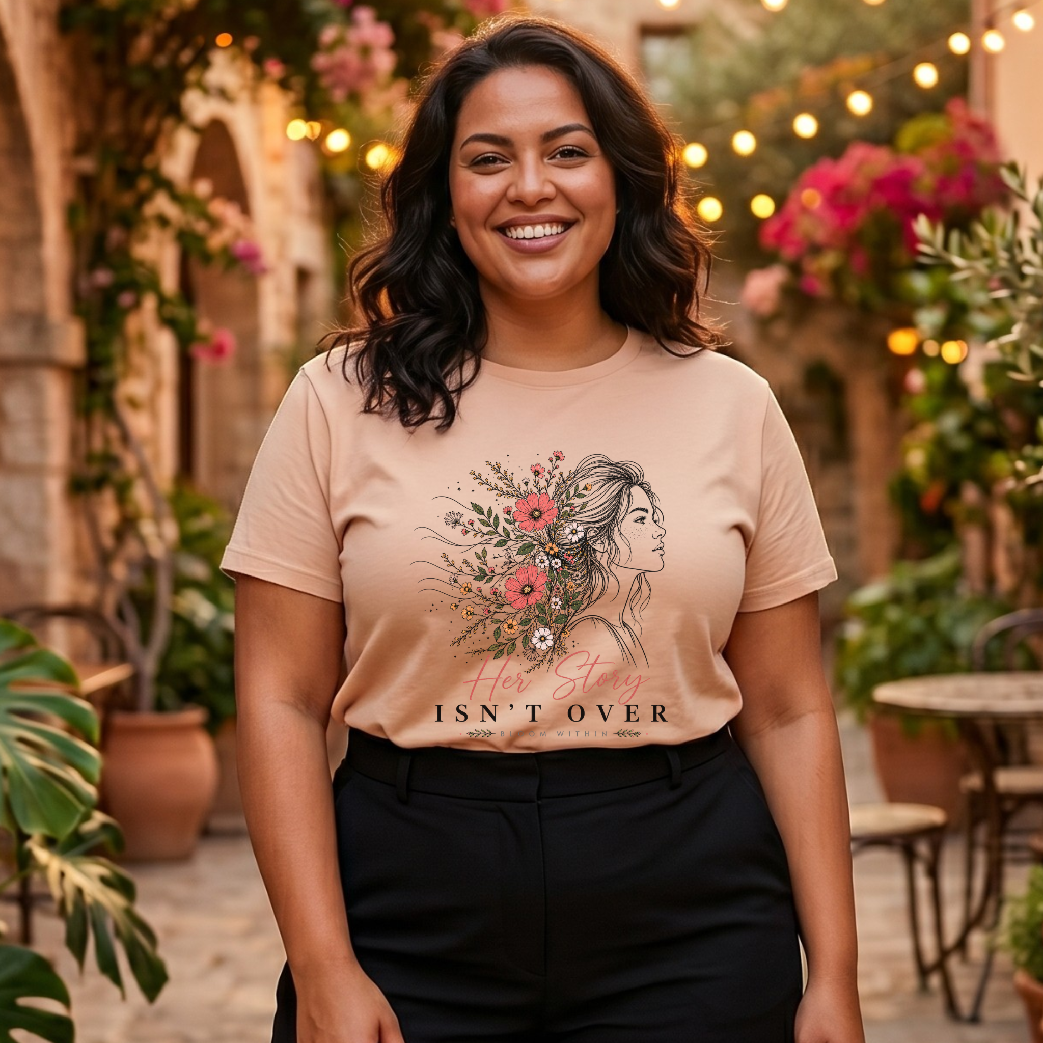Her Story Isn't Over T-Shirt | Bloom Within