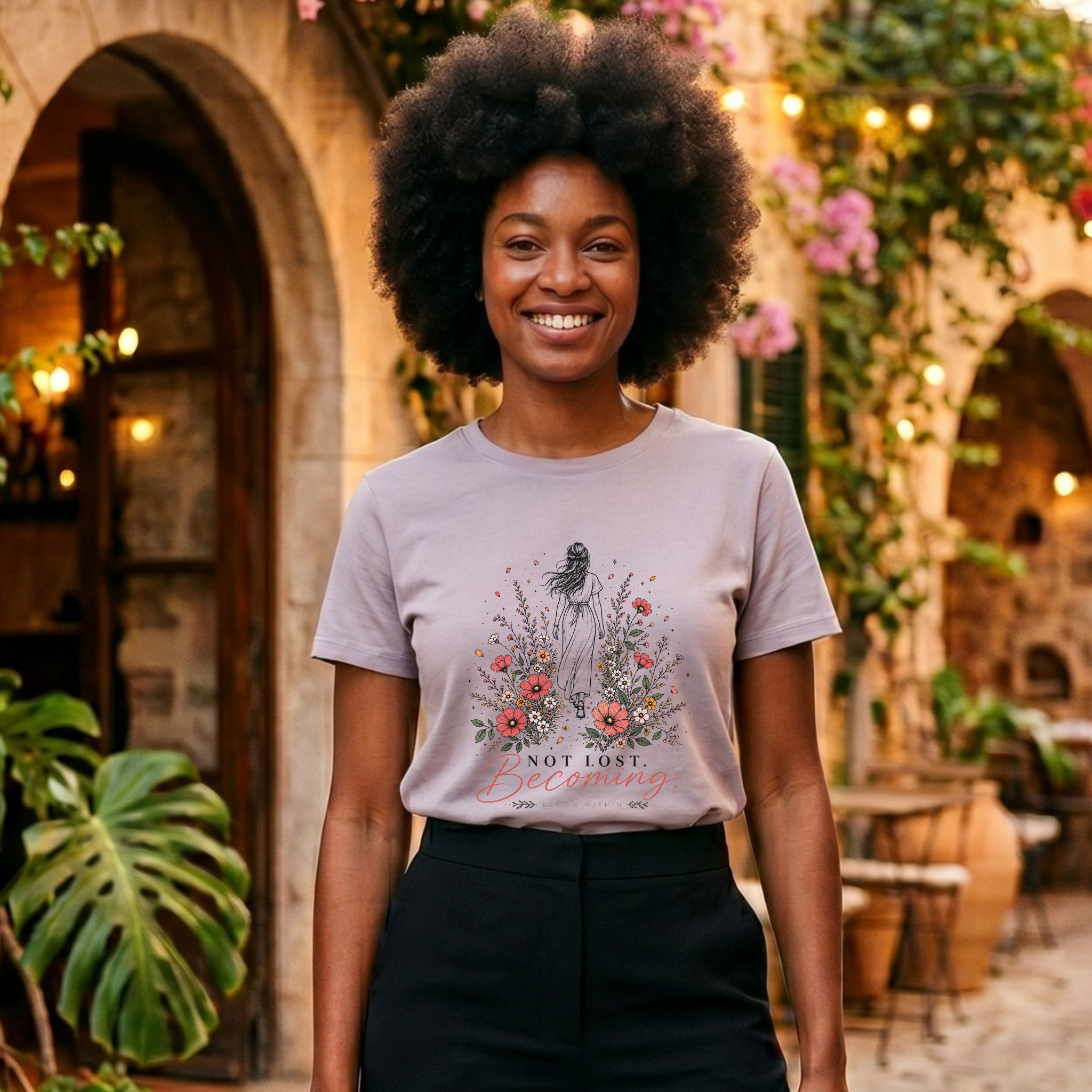 Not Lost. Becoming. T-Shirt | Bloom Within