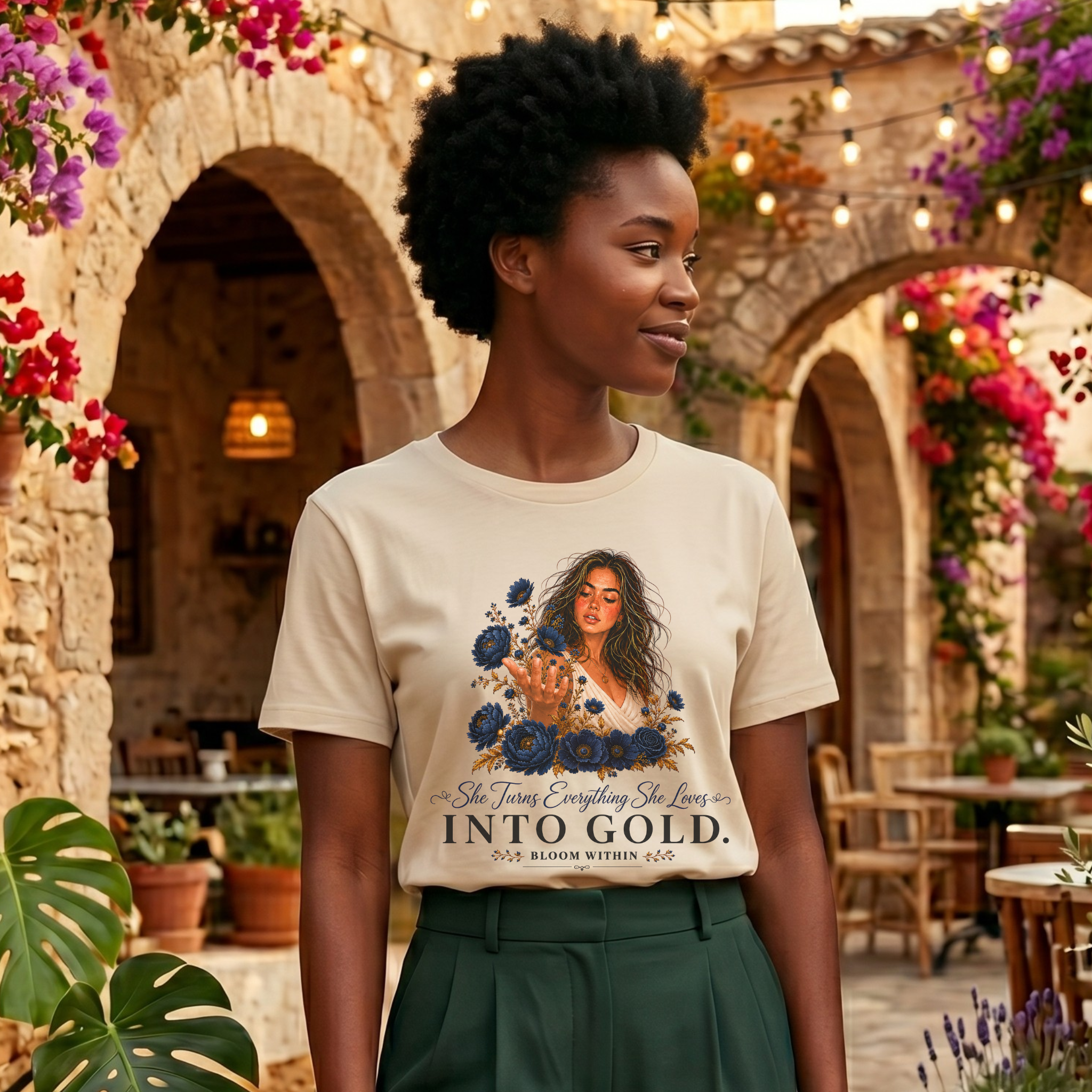 She Turns Everything She Loves Into Gold | Bloom Within