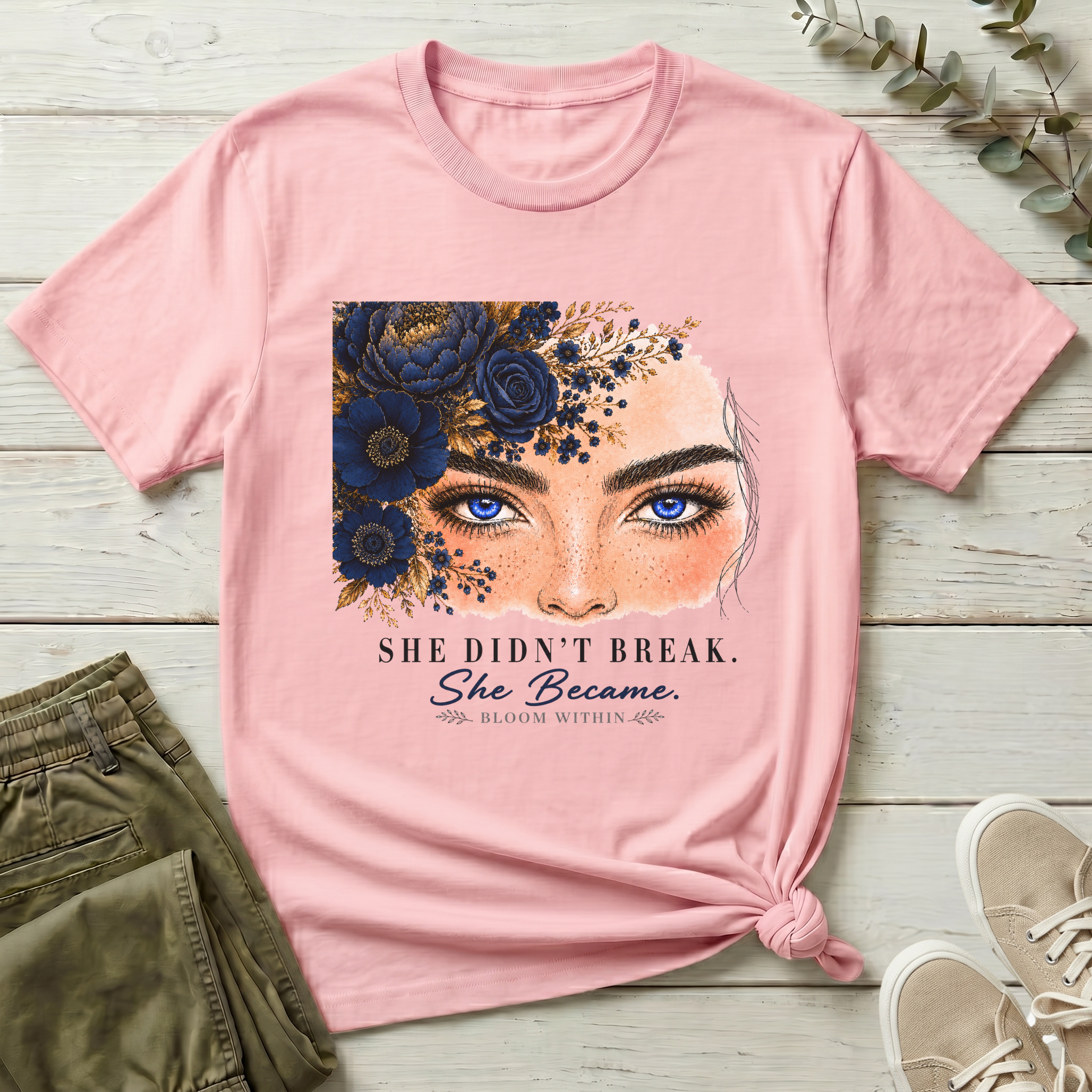 She Didn't Break She Became | Bloom Within