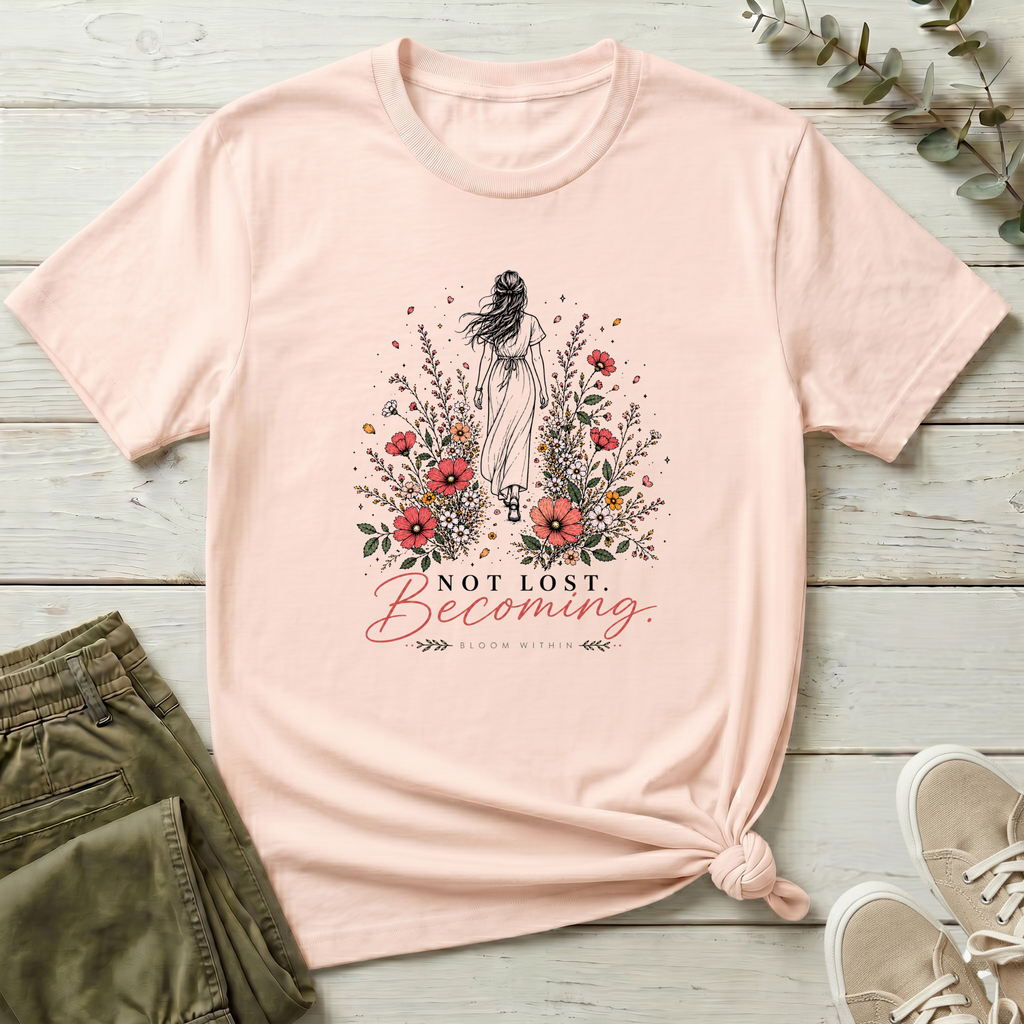 Not Lost. Becoming. T-Shirt | Bloom Within