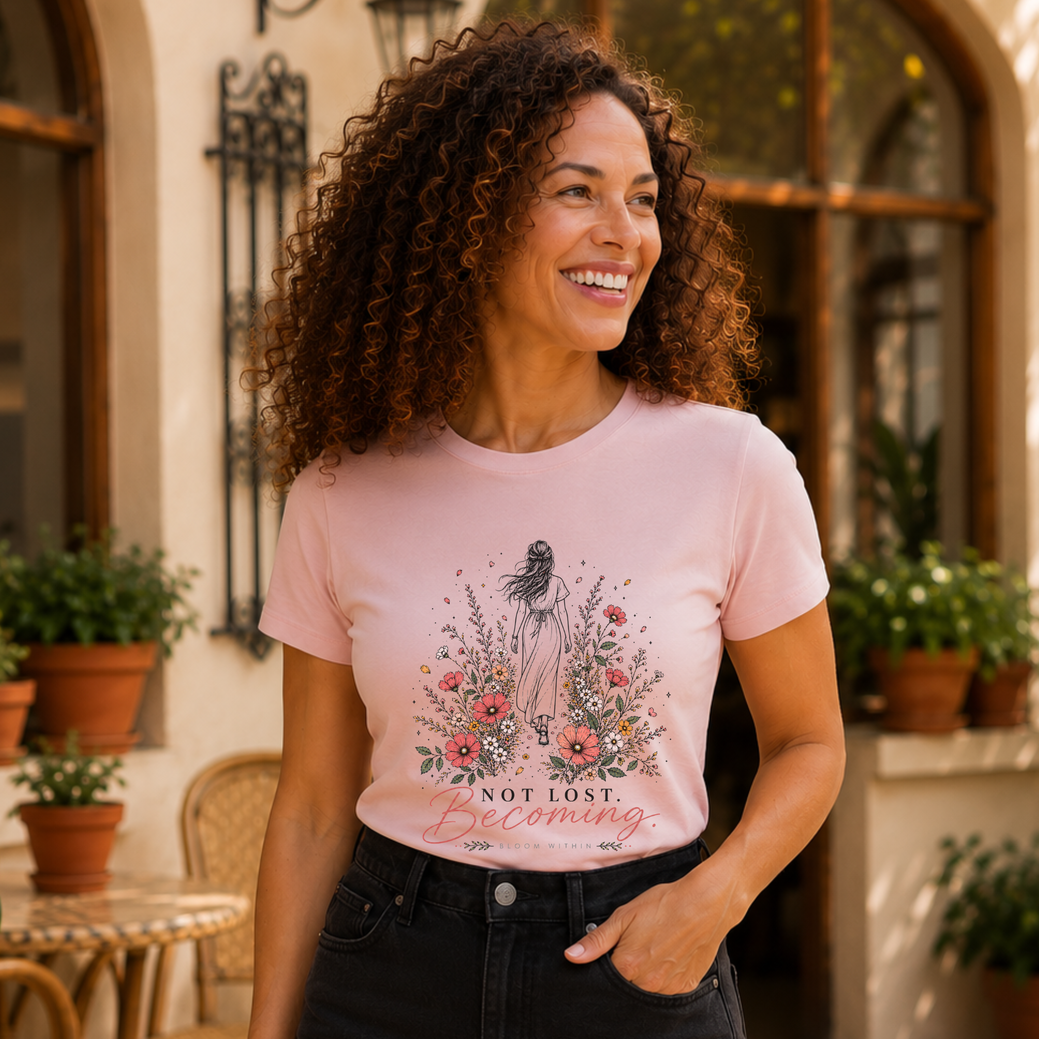 Not Lost. Becoming. T-Shirt | Bloom Within