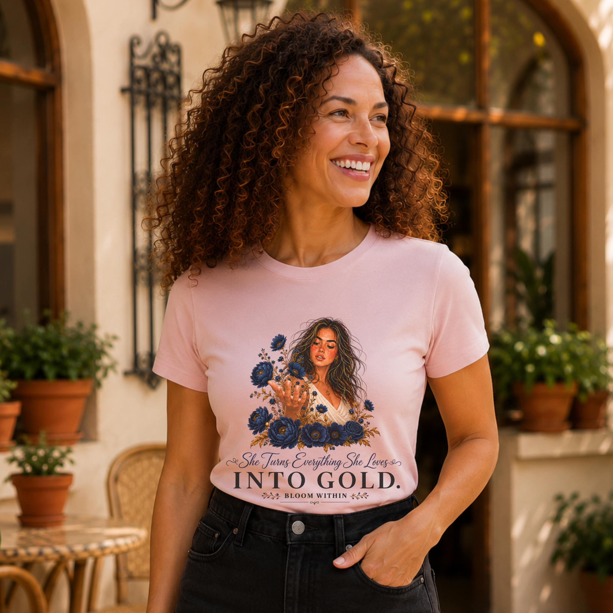 She Turns Everything She Loves Into Gold | Bloom Within