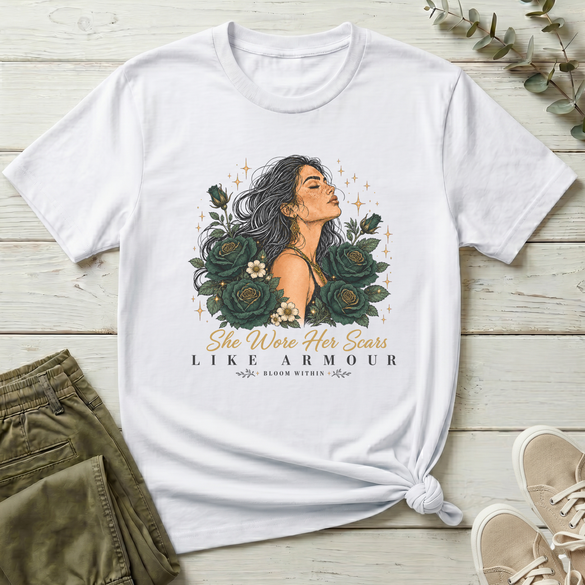 She Wore Her Scares Like Armour | Bloom Within