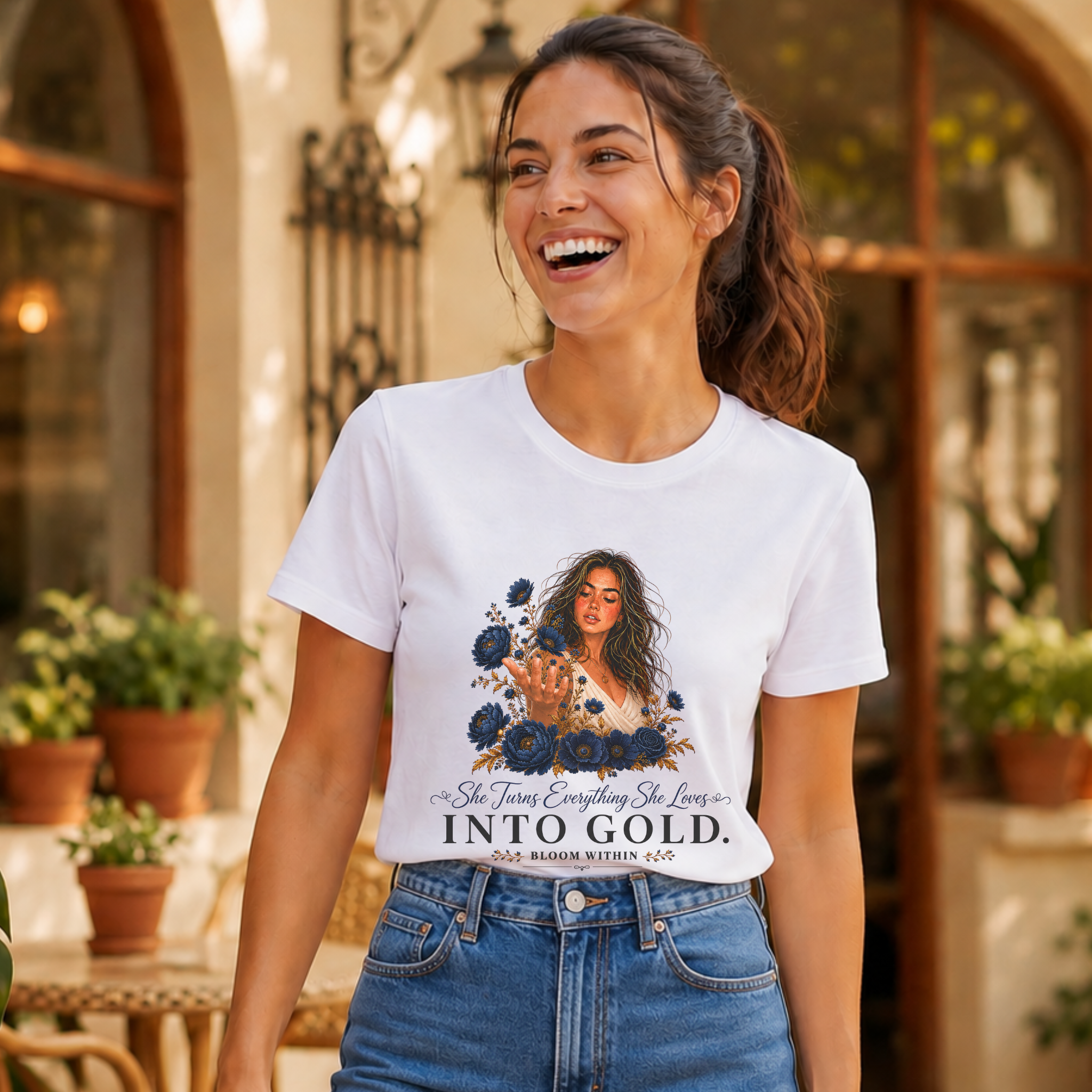 She Turns Everything She Loves Into Gold | Bloom Within