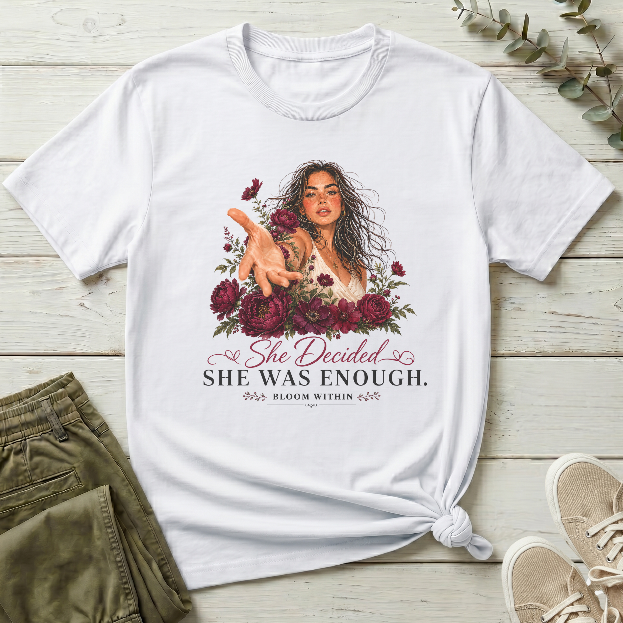 She Decided She Was Enough | Bloom Within